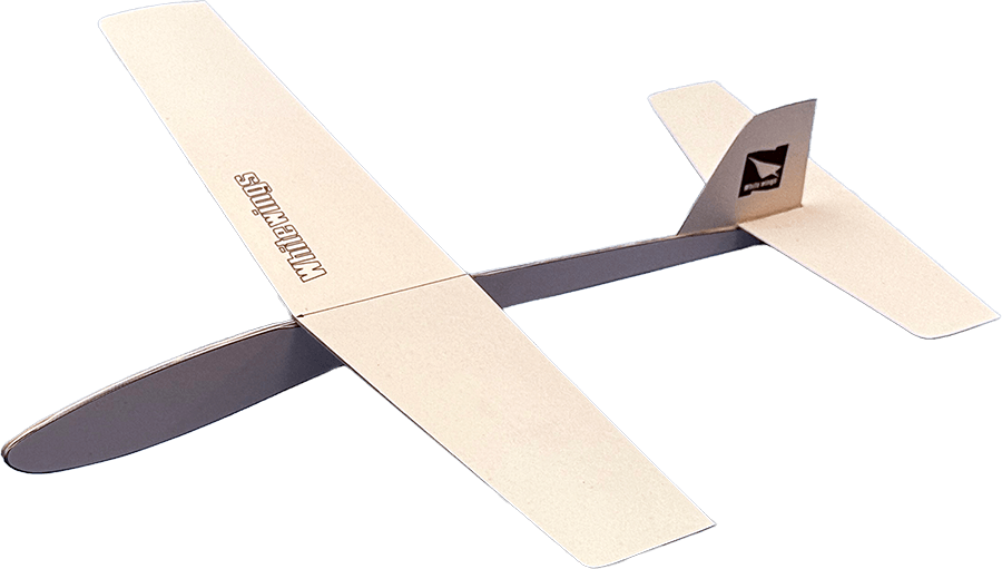 Flying Whitewings paper glider
