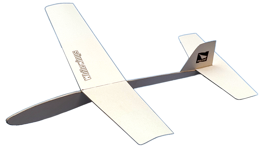 Flying Whitewings paper glider