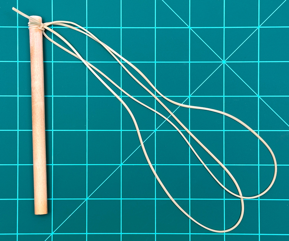 Completed Rubber Band Catapult