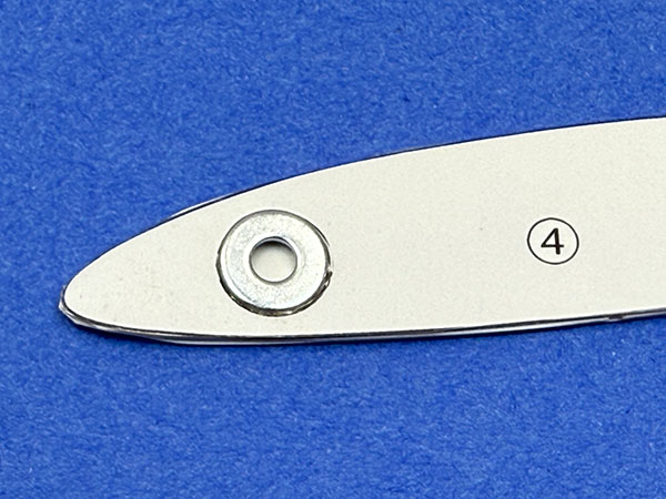 Small Metal Washers as nose weight