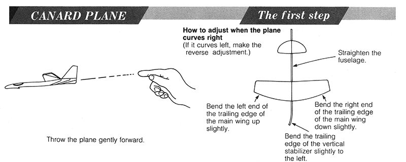 Steering Canard Planes