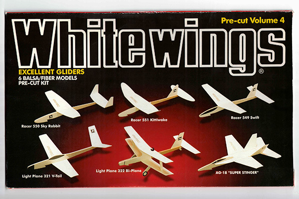 Whitewings Pre-cut Balsa Airplanes