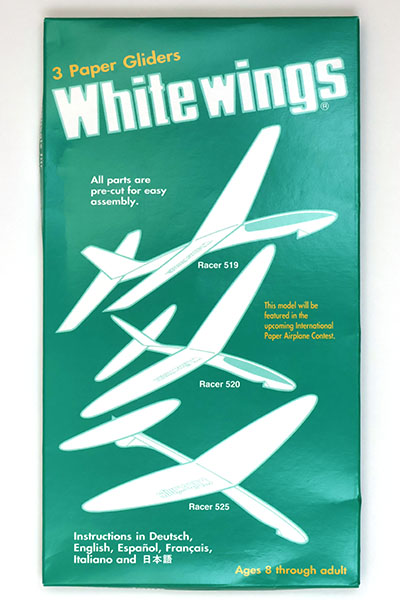 Whitewings 3 Paper Gliders