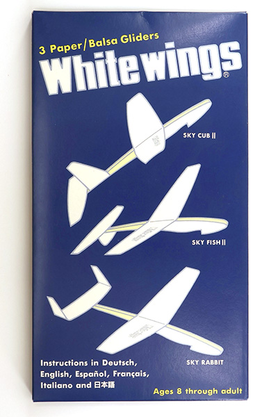 Whitewings 3 Paper/Balsa Gliders