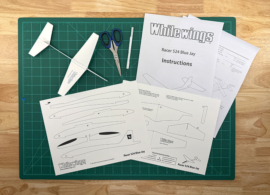 Blue Jay Paper Airplane