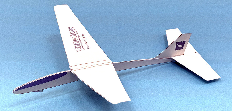 Blue Jay Paper Airplane